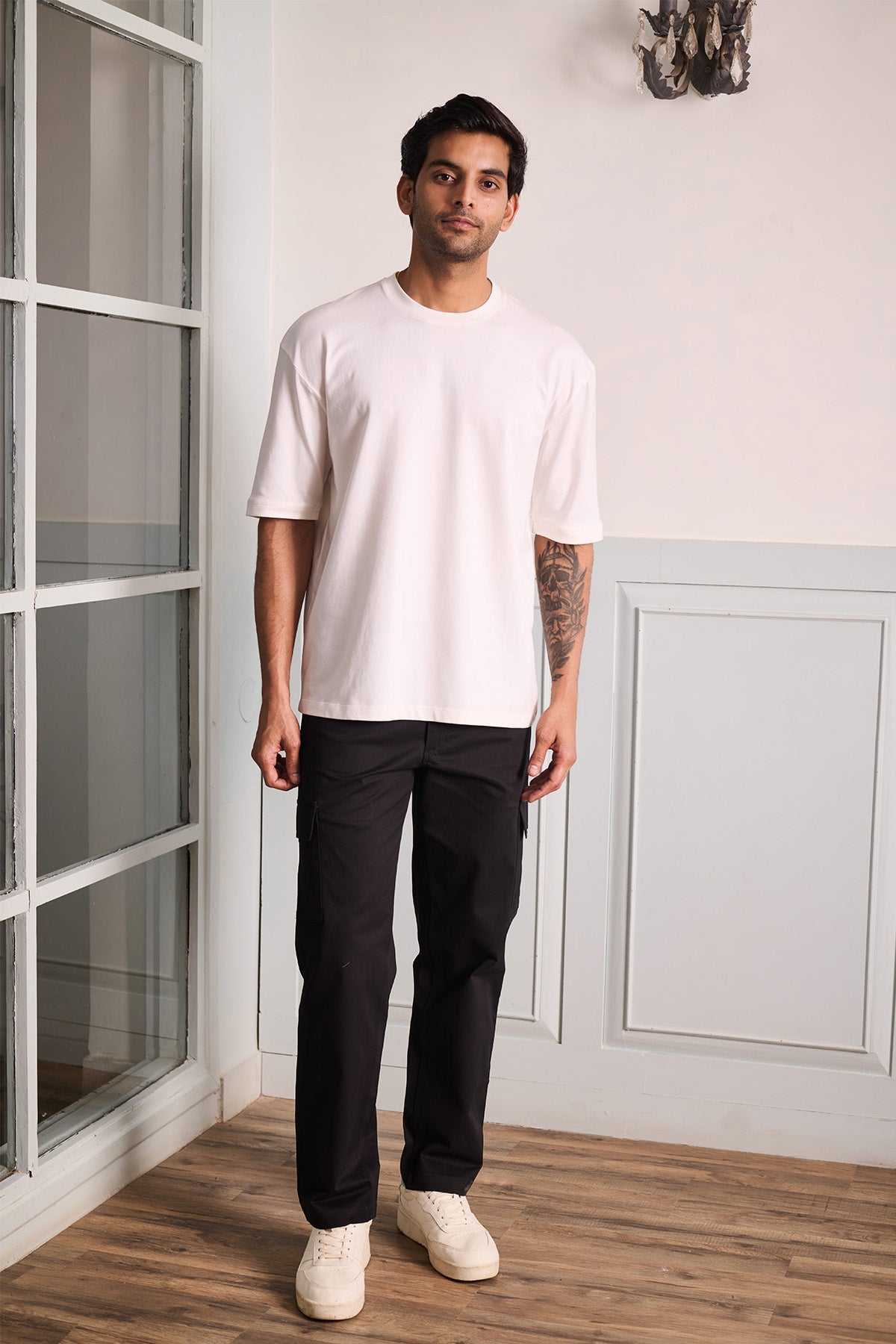 Jet Black Modern Cargo - Regular fit