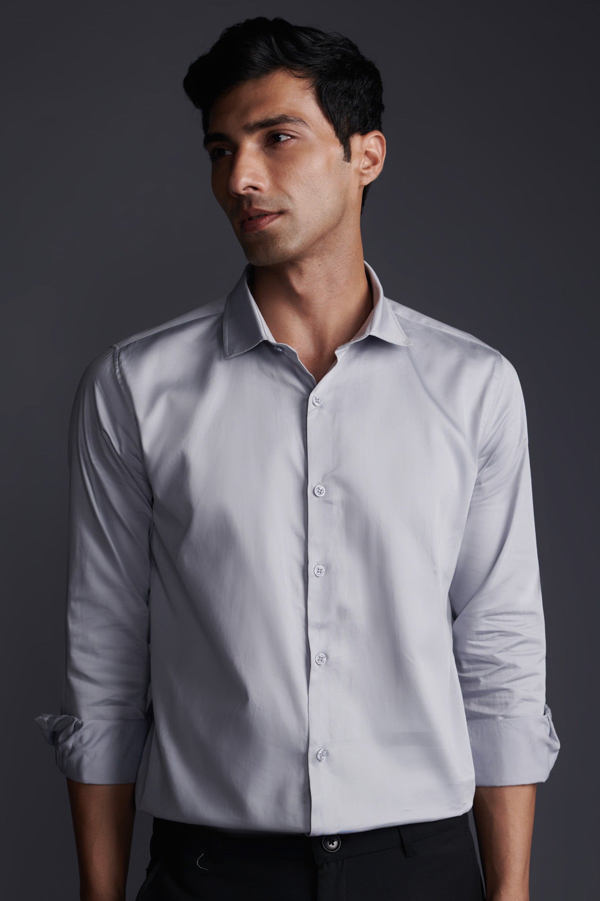 Moon Grey Classic shirt - Regular fit