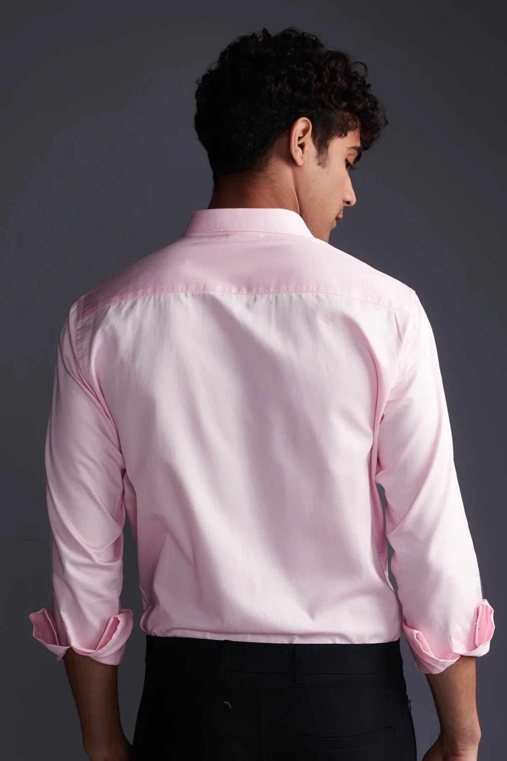 Pastel Pink Classic shirt - Regular fit