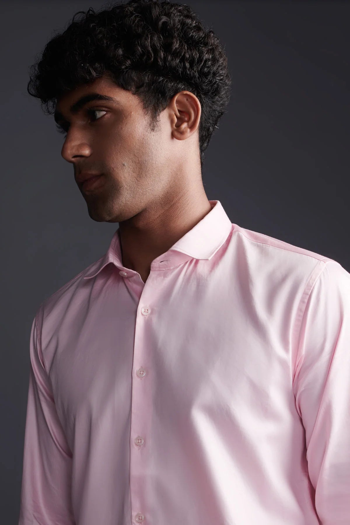 Pastel Pink Classic shirt - Regular fit