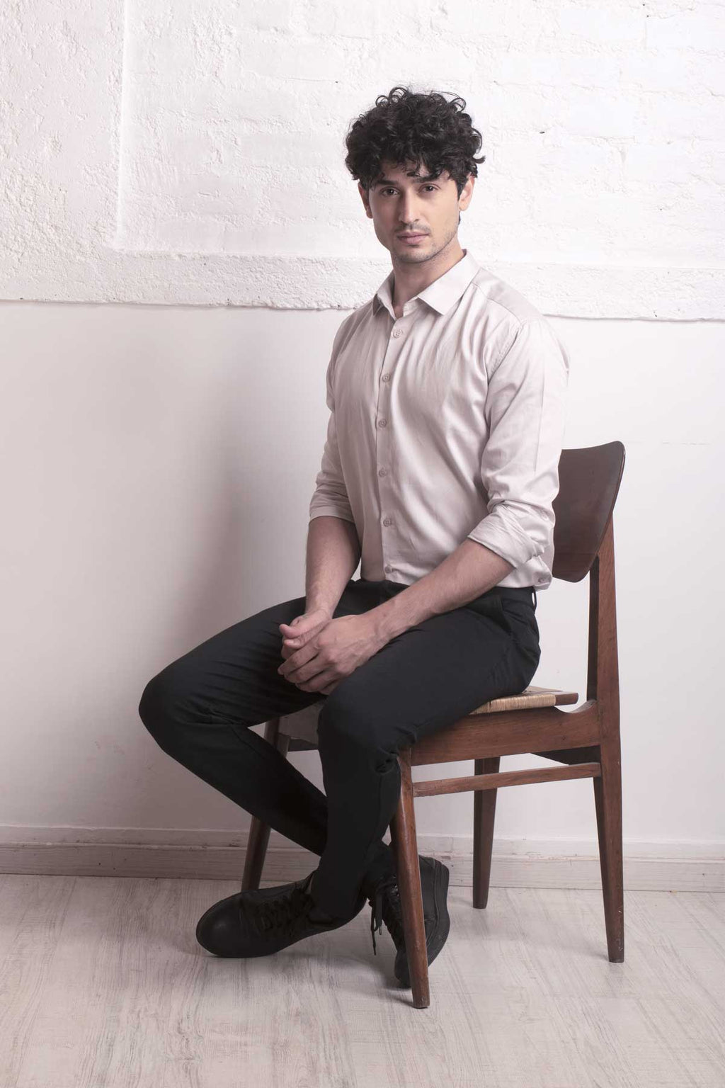 Pearl White Classic shirt - Regular fit