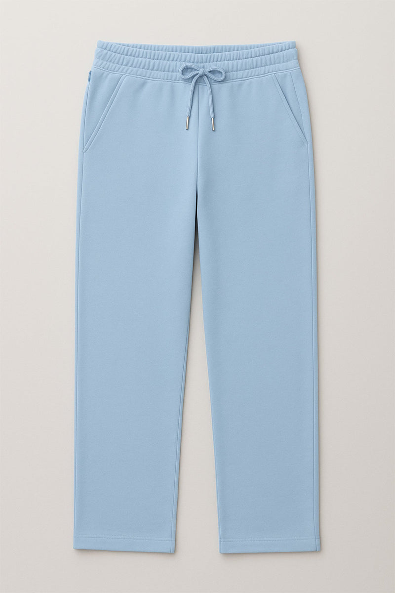 Powder Blue 4 Way stretchable Lounge Pant - Regular fit