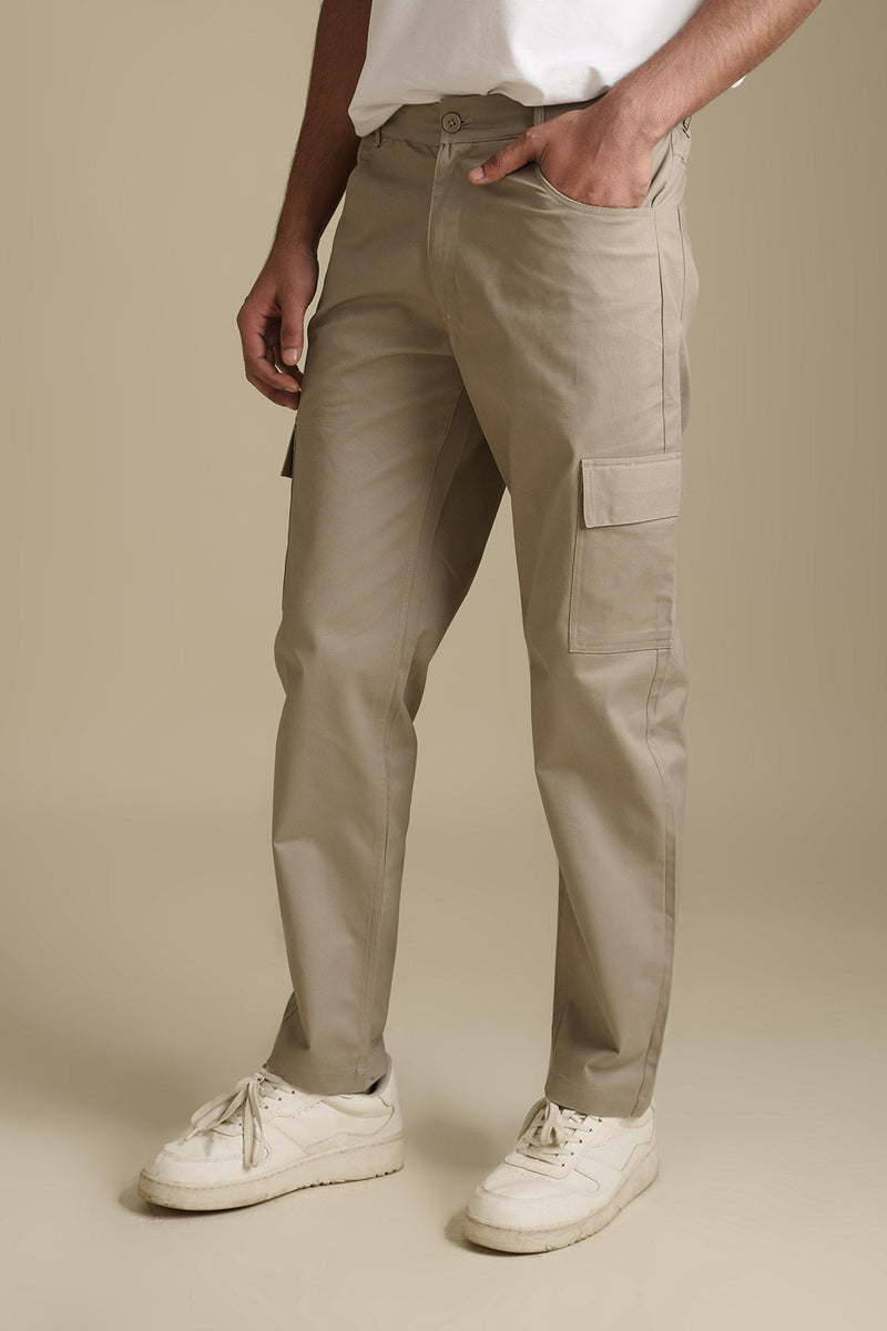 Smokey Taupe Modern cargo - Regular fit