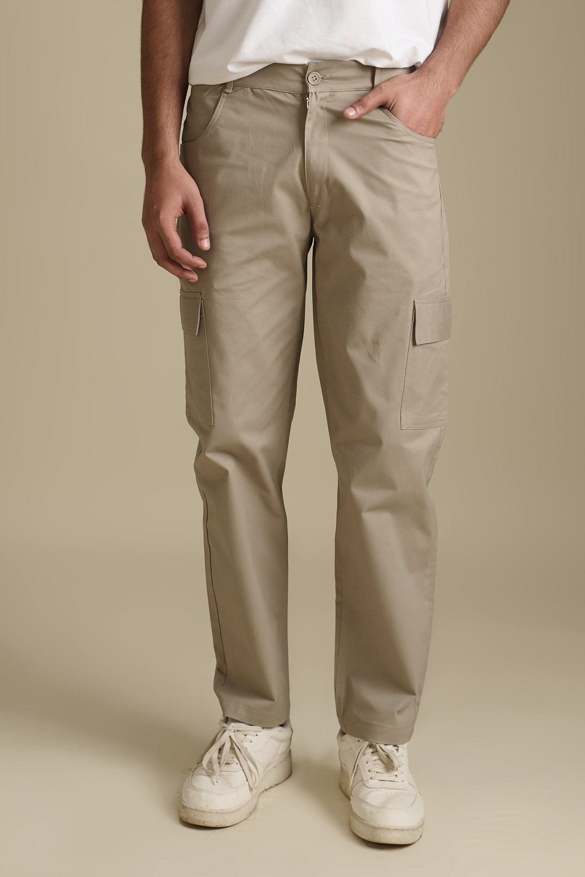 Smokey Taupe Modern cargo - Regular fit