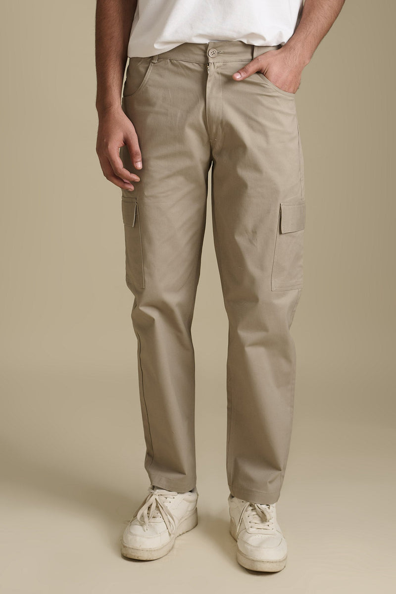 Smokey Taupe Modern cargo - Regular fit