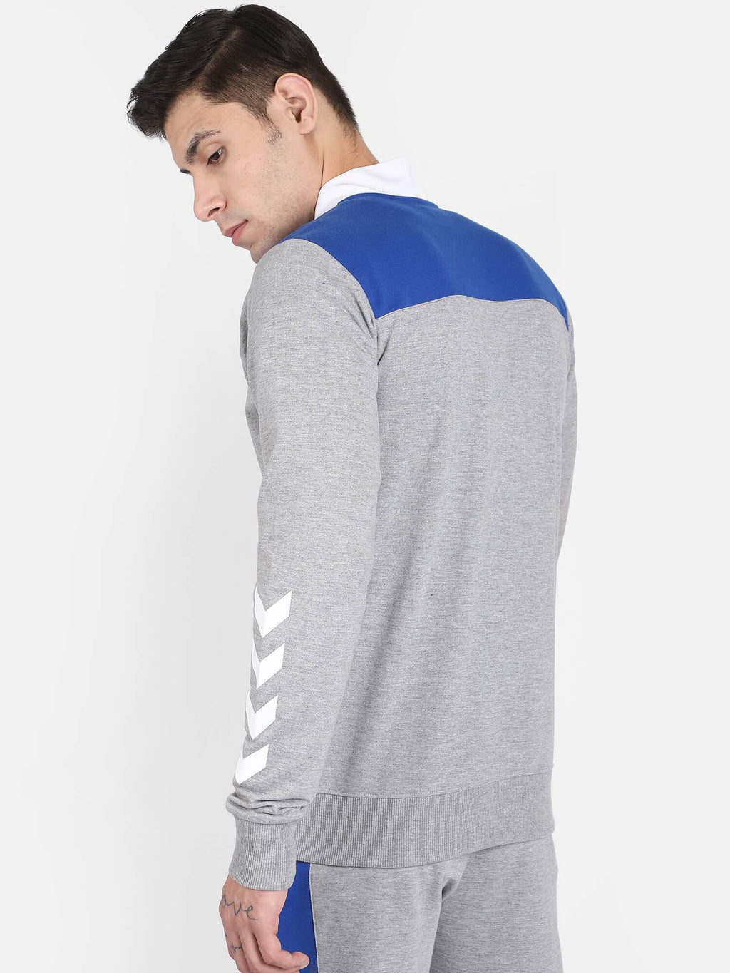 Toppus Cotton Poly Track Jacket - Grey