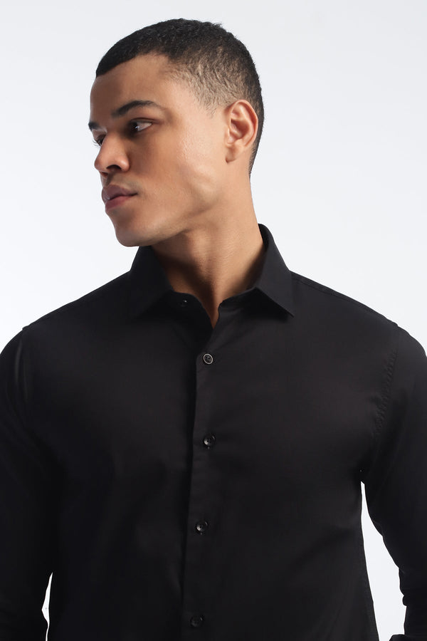 Black Everyday Shirt - Regular fit